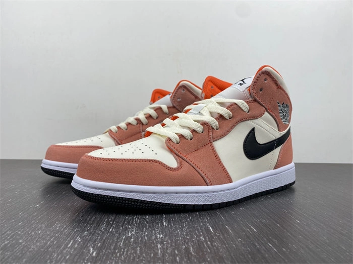 Jordan 1 Mid SE Orange Suede DV1336- Seasonal 3683