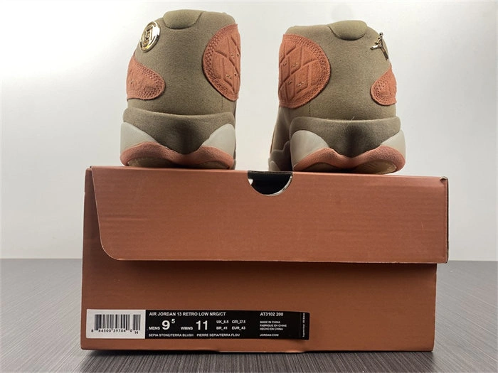 Jordan 13 Retro Low CLOT Sepia Stone AT3102- Original 4171