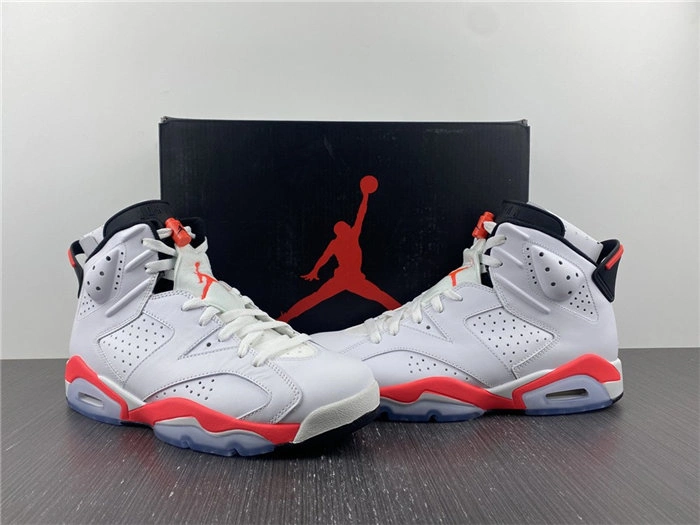 Jordan 6 Retro Infrared White 384664- TechFriendly 4029