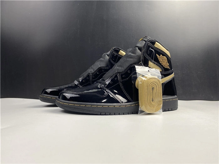 Jordan1 Retro Black Metallic Gold 555088- DailyWear 3771