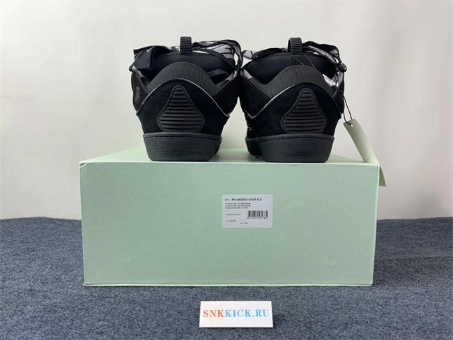 Lanvon Curb SneakerBlack Grey FM-SKRK11-REFL-P Versatile 811