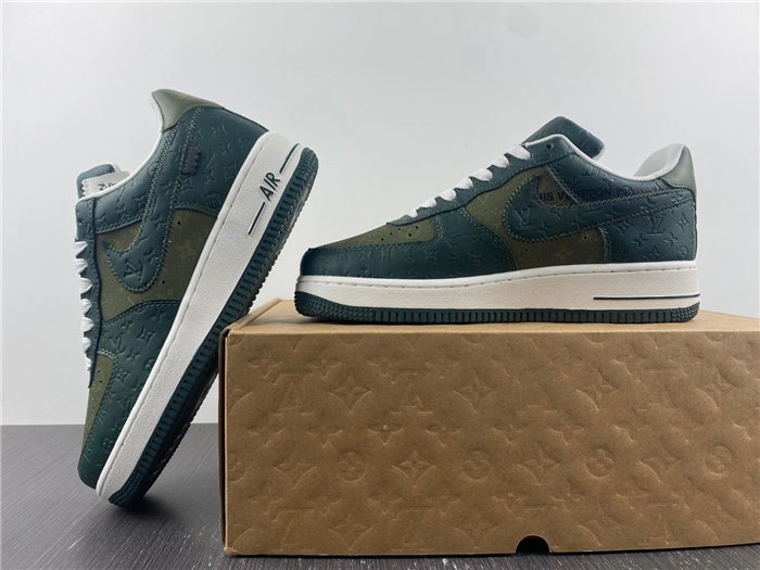 Sophisticated Luis Vitton x Nike Air Force 1 Low 5145