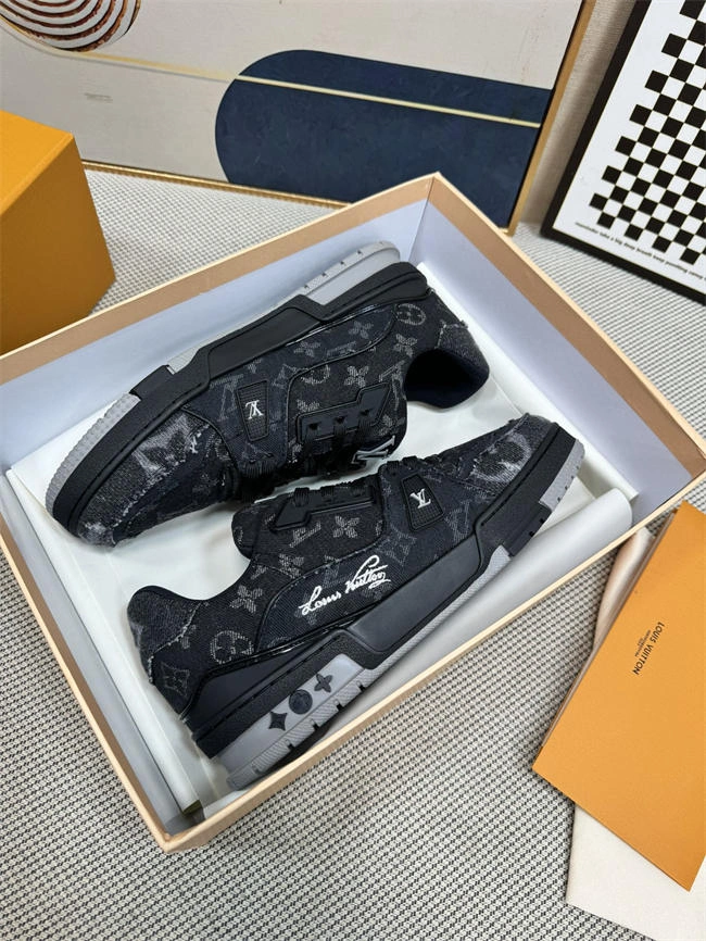 Minimalist Lv Trainer Sneaker 2013