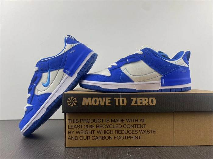 Functional Nike Dunk Low Disrupt 2 White University Blue DH4402- 4762