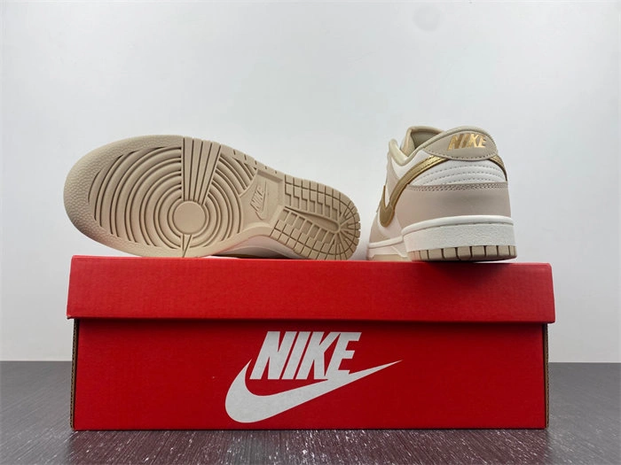 Supportive Nike Dunk Low Phantom Metallic Gold DX5930- 4594
