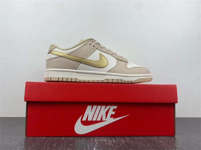 Supportive Nike Dunk Low Phantom Metallic Gold DX5930- 4594