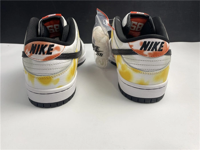 Nike SB Dunk Low Raygun Tie-Dye White BQ6832- Affordable 4901